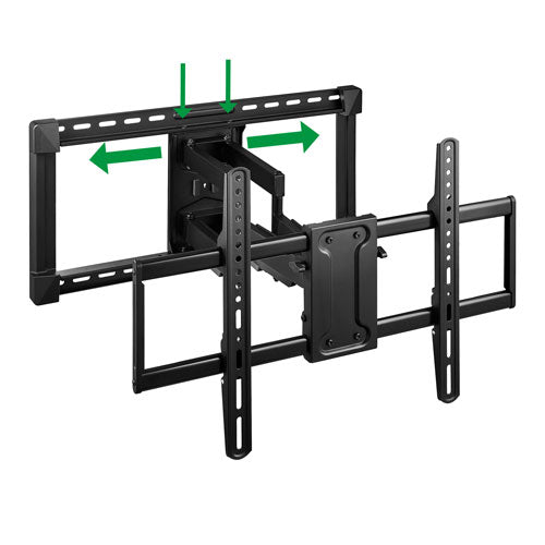 Insignia Full Motion TV Wall Mount for 42"–90" TVs, Swivel, Tilt, Extendable, Black (NS-TVLFMB-C)