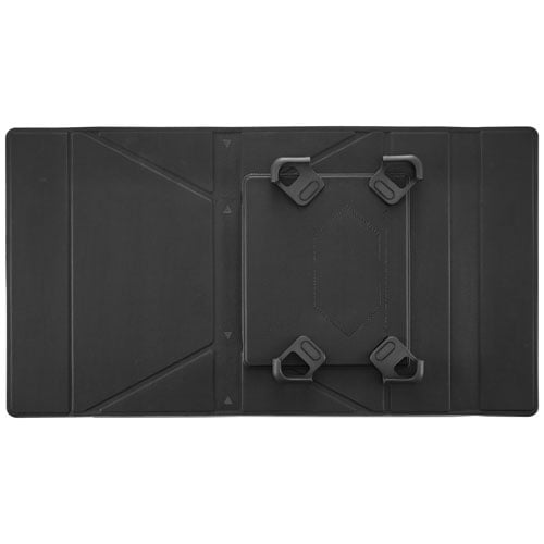 Insignia 10" Universal Tablet Folio Case (Black) + Active Stylus Pen (White) Bundle – Protective Cover with Stand