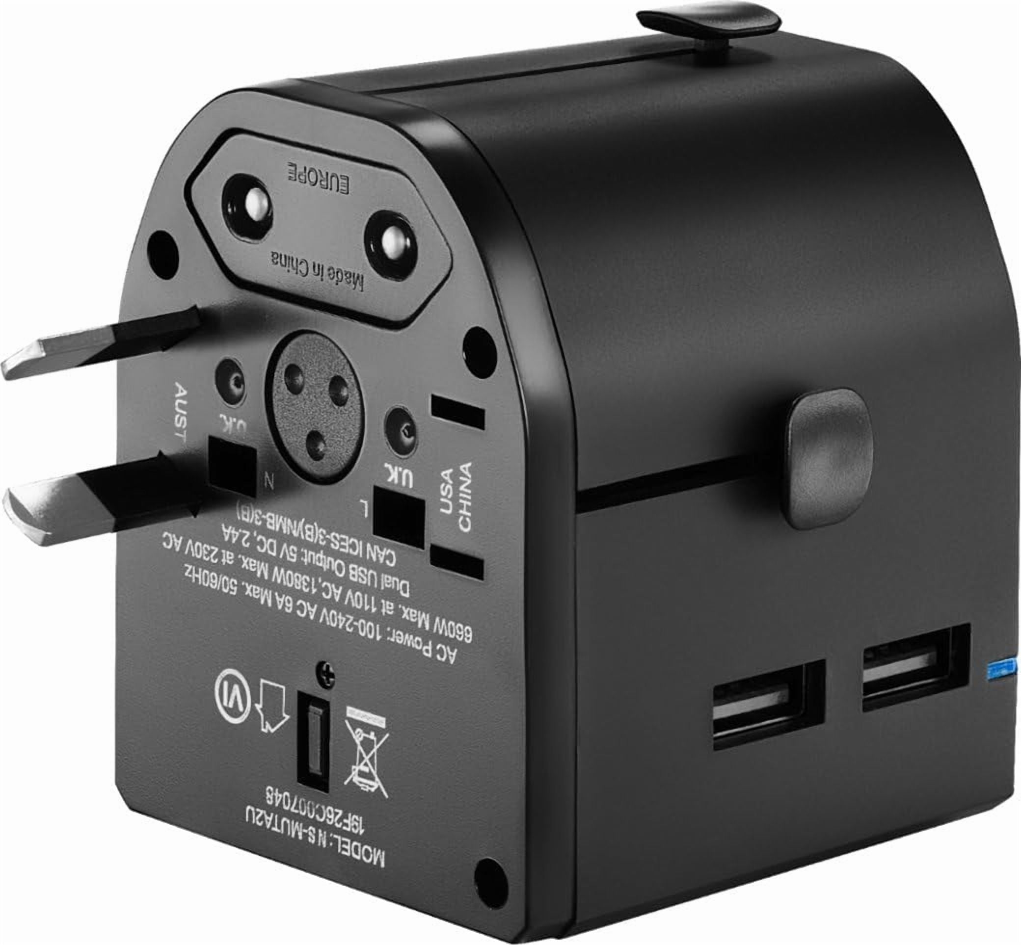 Travel Adapter and Converter Insignia All-in-One Series