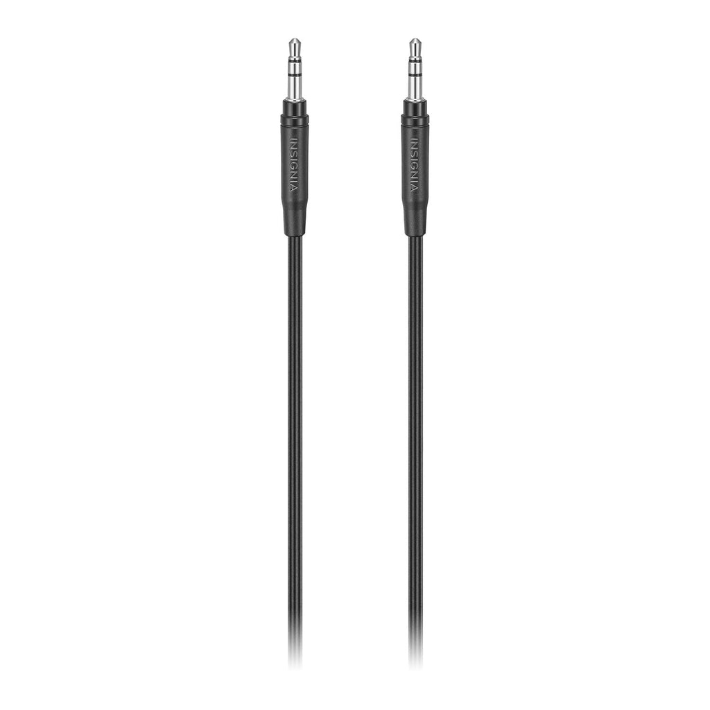 Insignia 6 ft. (1.8m) 3.5mm Audio Cable – AUX Stereo Cable for Smartphones, Tablets, Speakers & Car Audio
