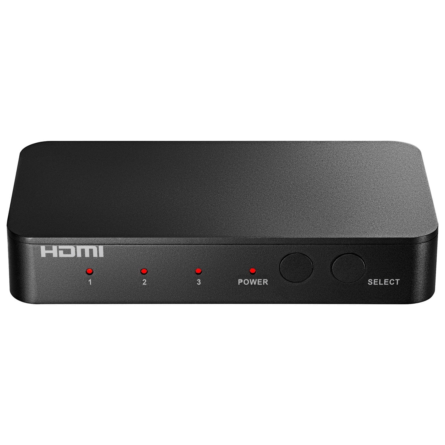 Insignia 3-Port 4K HDMI Switch – 4K Ultra HD HDMI Selector with 3 Inputs to 1 Output – Black