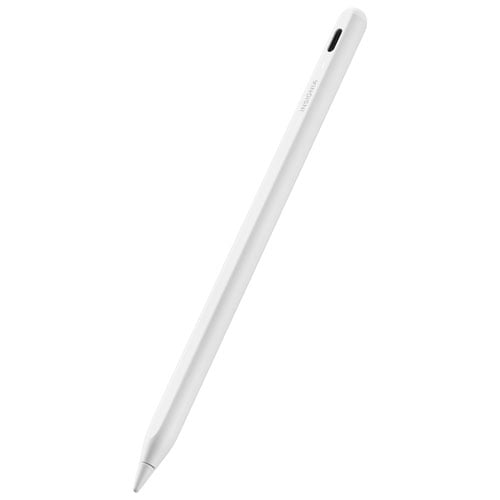 Insignia 10" Universal Tablet Folio Case (Black) + Active Stylus Pen (White) Bundle – Protective Cover with Stand