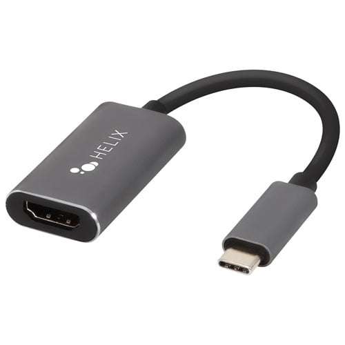 Helix USB-C to 4K UHD HDMI adapter for monitors TVs and projectors