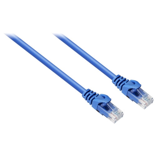Best Buy Essentials 15.25m (50 ft.) Cat-6 Ethernet Cable (BE-PEC6ST50-C) – High-Speed Gigabit RJ45 Network Cable for Router, Modem, PC & Gaming – Blue