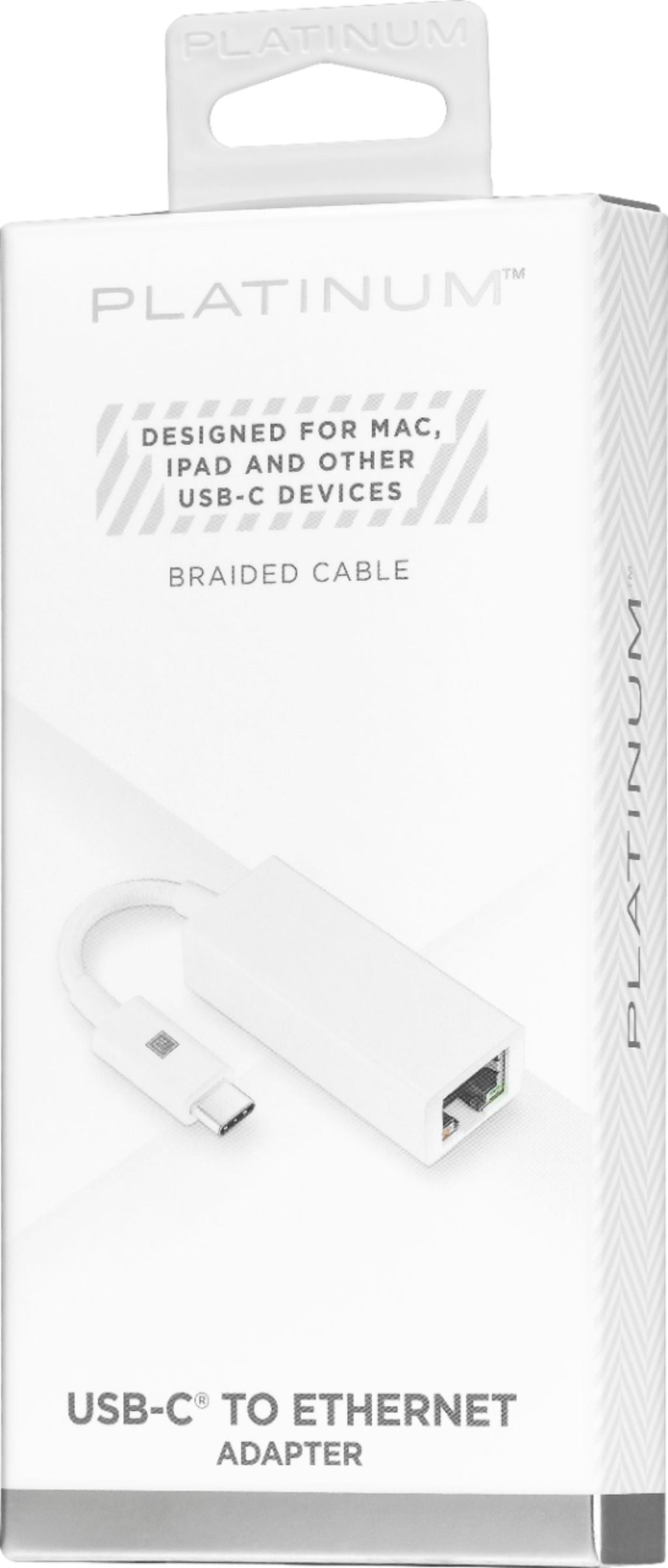 Platinum USB-C to Ethernet Adapter (PT-AFAEA-C) | Gigabit Wired Network Adapter for Laptop, Tablet & USB-C Devices