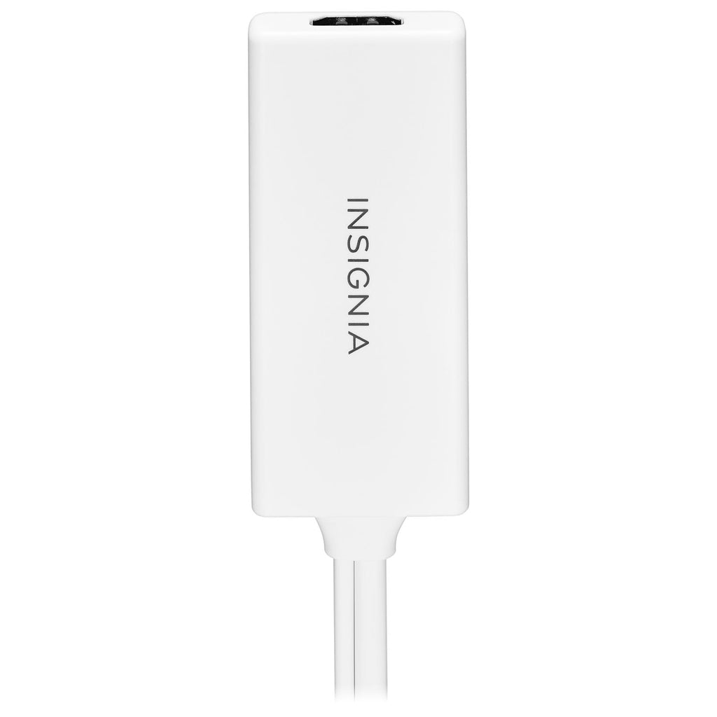 Insignia VGA to HDMI Adapter, 1080p Full HD Output to TV Monitor, Active Male VGA in Female HDMI 1080p Video Adaptador for Computer, Laptop, Projector