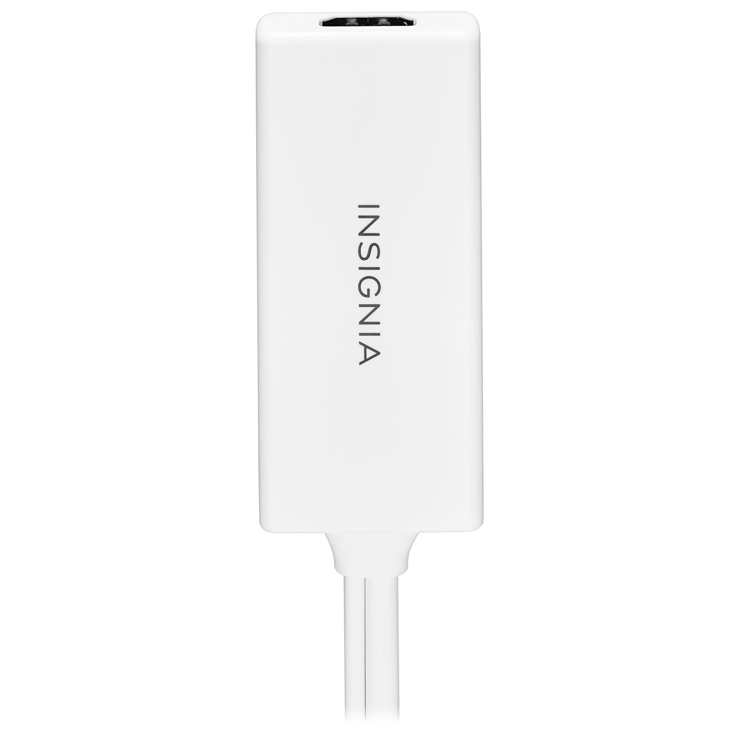 Insignia VGA to HDMI Adapter, 1080p Full HD Output to TV Monitor, Active Male VGA in Female HDMI 1080p Video Adaptador for Computer, Laptop, Projector