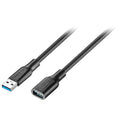 Insignia 3.6m (12 ft.) USB-A 3.0 Extension Cable – NS-PC3A3A12-C – Black