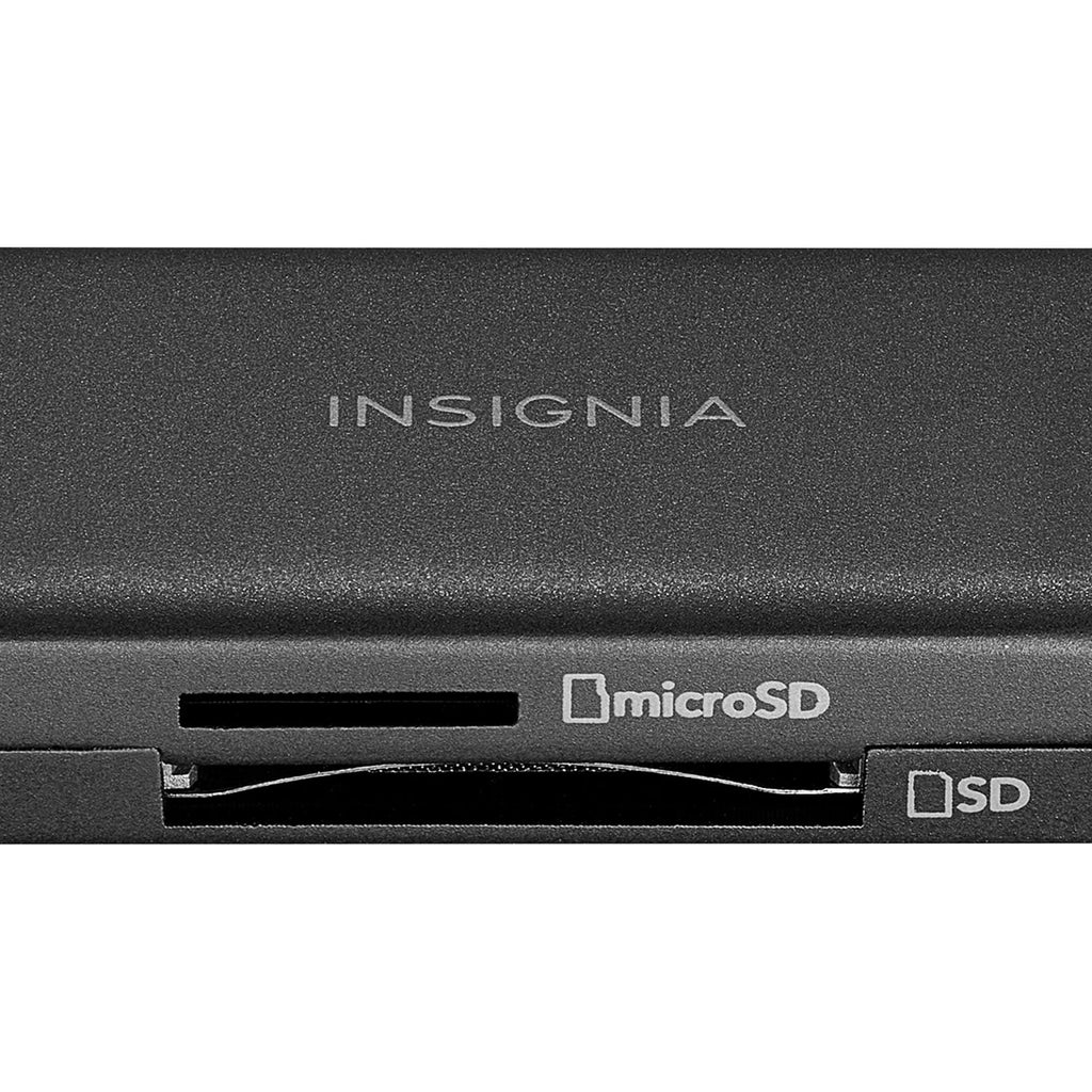Insignia USB-C/USB 3.0 to SD/MicroSD Memory Card Reader
