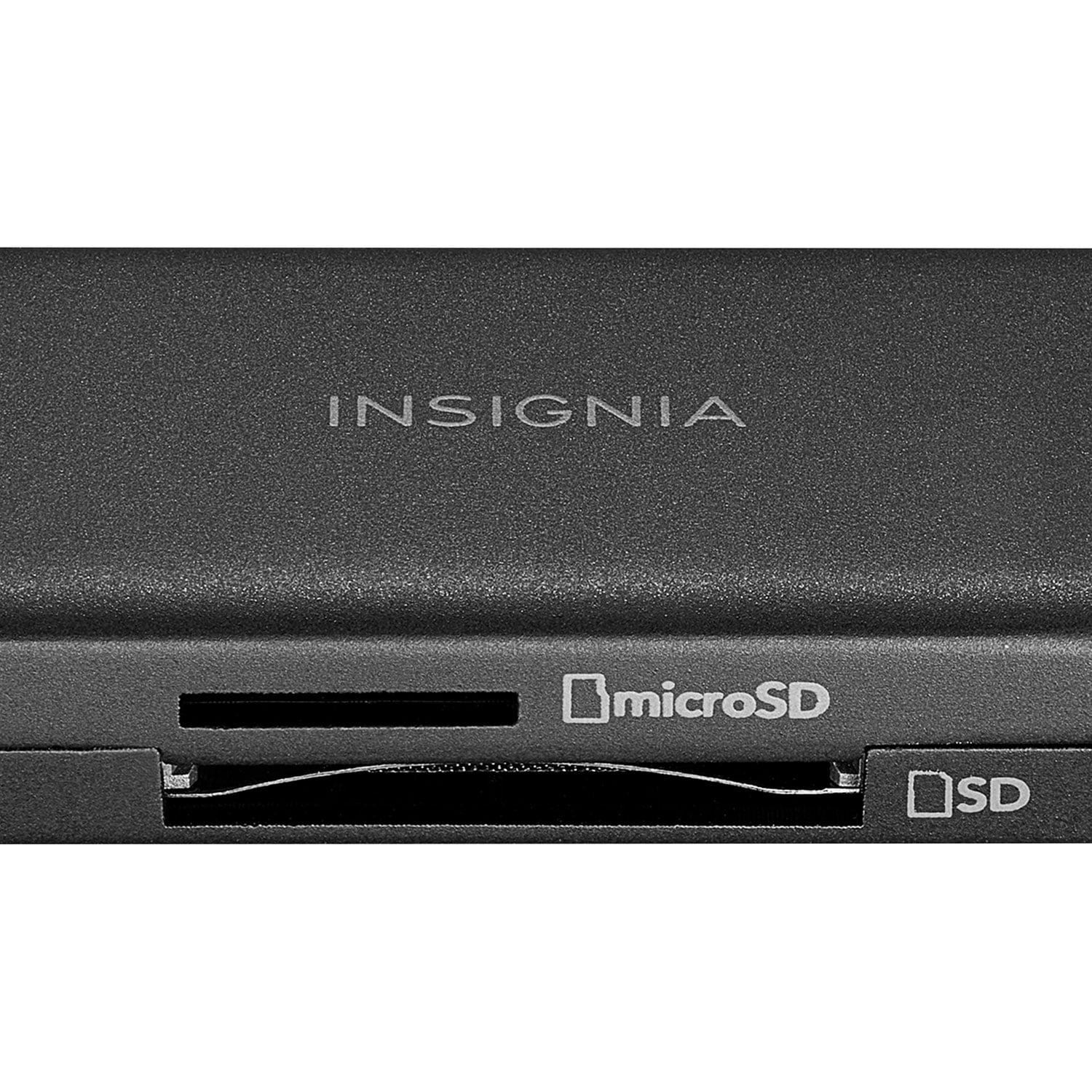 Insignia USB-C/USB 3.0 to SD/MicroSD Memory Card Reader