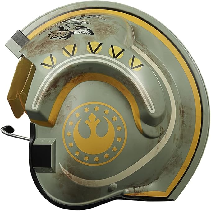 STAR WARS The Black Series Trapper Wolf Electronic Helmet – The Mandalorian Collectible Roleplay (Full Scale, Lights & Sounds)